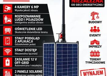 Mobilna wieża monitoringu