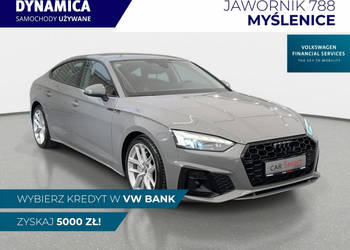 Audi A5 Sportback VAT 23% S-line 40TFSI mHEV 204KM S-tronic 2020 r., salon…