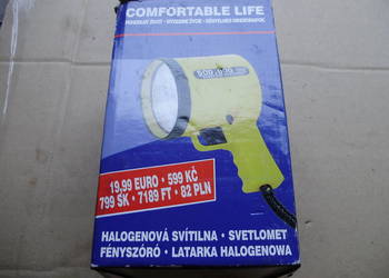 LATARKA HALOGENOWA SZPERACZ 12V