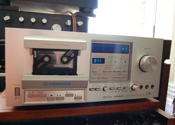 Pioneer CT-F900 srebrny magnetofon. Po serwisie!!