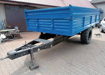 Przyczepa wywrotka jedno osiowa 6 t.
