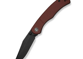 Nóż składany Civivi Clingman Burgundy G10, Black Stonewashed Nitro-V by Ta…