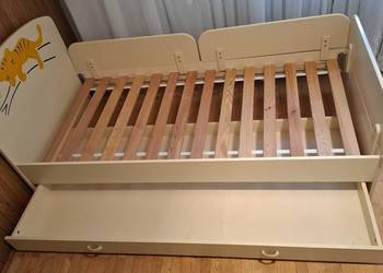 Łóżko dziecięce/młodzieżowe i komoda MEBLIK Sawanna