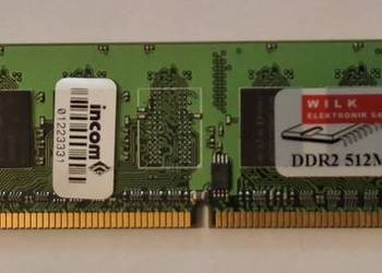 Pamięć Elixir M2U51264TU88A0f-37B 512MB DDR2 PC4200 DIMM