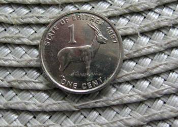 Erytrea 1 Cent 1997r