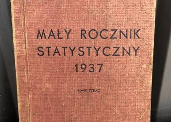 Mały Rocznik statystyczny  1937 rok