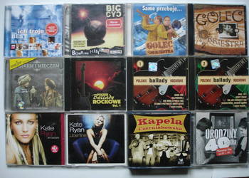Płyty CD kolekcjonerskie- (zestaw nr6)