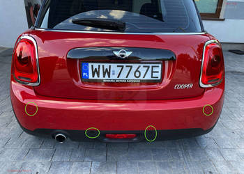 Czujniki parkowania tył Mini Cooper One czerwone dedykowane