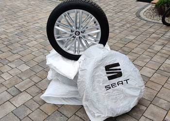 oryginale felgi koła seat opony zimowe 215/50 R18 komplet