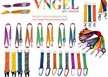 Smycze reklamowe smycz z nadrukiem identyfikator lanyard