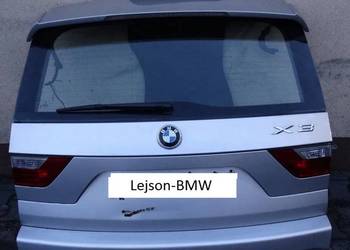 BMW X3 E83 LIFT KLAPA TYLNA TYŁ SZYBA TITANSILBER