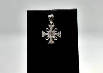 Nowa Srebrna Rodowana Zawieszka pr 925 1.29g