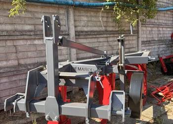 Solidny pług jednobelkowy zagonowy podwyższany zrywalny DEMAROL na 2 skiby