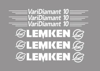 Naklejki oklejenie naklejka - LEMKEN VariDiamant 10 Zamiennik