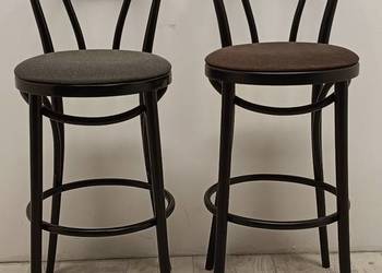 hoker krzesło krzesła wysokie barowe gięty buk model Thonet A-18 orzech