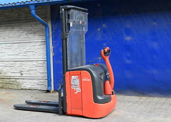 Paleciak elektryczny Linde L16 430cm 1600kg Triplex FHP 181