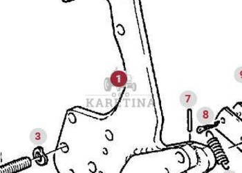 Fendt Favorit 514 Wspornik Stabilizatora CZĘŚCI H514870040020 H514870040030