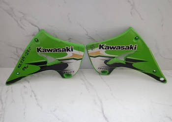 PLASTIKI. OSŁONY OWIEWKI CHŁODNIC ZBIORNIKA KAWASAKI KX 125 250 03-08R