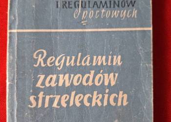 Historyczny 70letni  już regulamin - " biały kruk"
