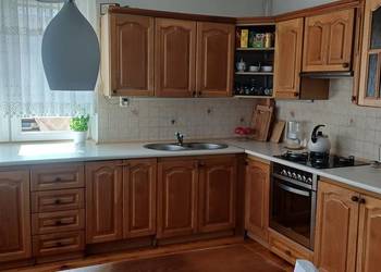 Meble kuchenne używane, dębowe fronty wraz  z AGD