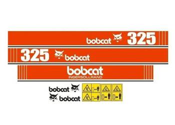 Naklejki oklejenie BOBCAT 325 Zamiennik