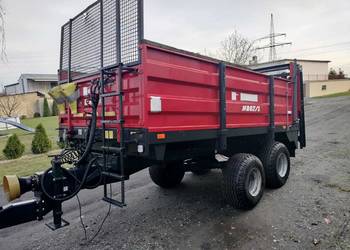 Rozrzutnik obornika metal fach tandem 6 ton