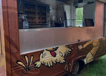 Przyczepa gastronomiczna Kurczak z rozna.Gotowy biznes