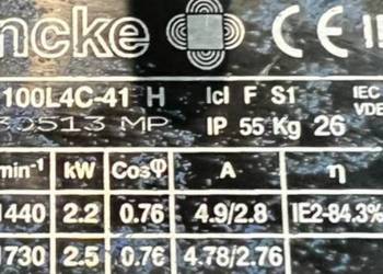 Behncke Q2E 100L4C-41 H (Q2E100L4C41H) Silnik elektryczny [Mot. Typ 3]