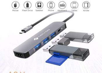 Przejściówka USB C na HDMI Ultra HD 4K