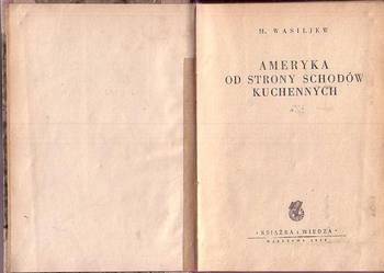 (8460)  AMERYKA OD STRONY SCHODÓW KUCHENNYCH – M. WASILJEW