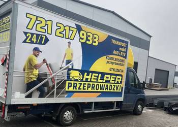 HELPER przeprowadzki taxi bagażowe utylizacja