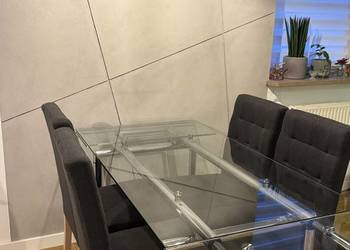 zestaw 6 krzeseł tapicerowanych