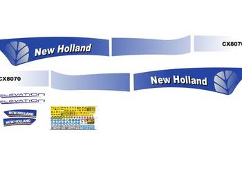 Naklejki New Holland Cx8070 super mocne zamienniki