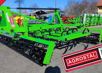 Agregat uprawowy Rolex 1,8-3,2m przedni wał tył pływające docisk AGROSTAL