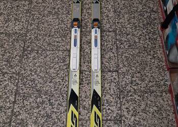 Narty biegowe FISCHER 160 cm + wiązania SNS