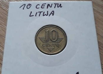 10 Centu Litwa  1997, 2007, 2008, 2009 r.
