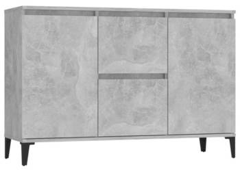 vidaXL Szafka, szarość betonu, 104x35x70 cm,(SKU:806116)