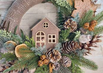 WIANEK BOŻONARODZENIOWY - LED