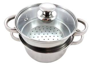Garnek 3,1L Gotowania NA PARZE 3el 20cm INDUKCJA