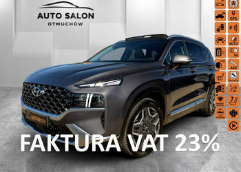 Hyundai Santa Fe FUL LED panorama skóra kamery wentylacja parktronik 4x4 T…