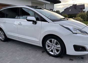 Bezwypadkowy 7 osobowy Peugeot 5008 2.0 HDI Nawi, Panorama Head up Kamera