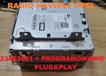 Radio NAVI950 NAVI 950 OPEL + PROGRAMOWANIE VIN PLUG&PLAY AS