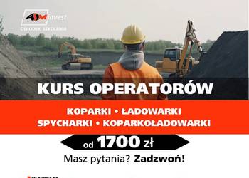 Kurs Szkolenia - Koparkoładowarka Koparka Ładowarka koparko ladowarki
