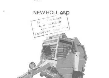 Instrukcja obsługi prasa New Holland 841   NH 861 851 siatka sznurek