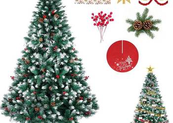 Choinka sztuczna z ozdobami Schinker 180 cm