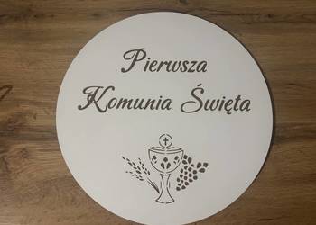 Tablica powitalna na uroczystości