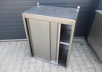 Szafka Wisząca Stal Nierdzewna Drzwi Suwane 80/50/100