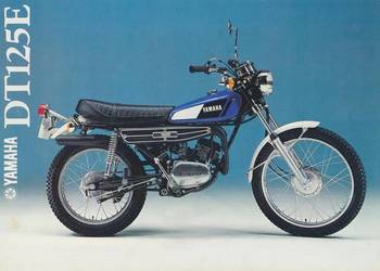 yamaha dt 125 e 2sztuki