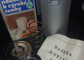 Szynkowar do produkcji szynki