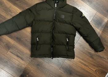 Kurtka puchowa Stone Island – khaki ❄️